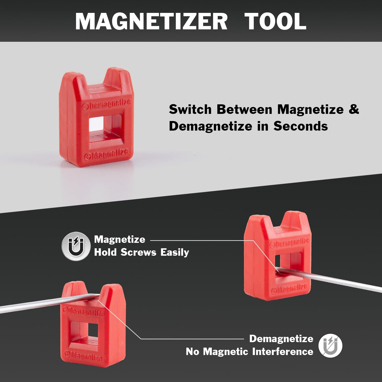 XOOL Zestaw 18 Magnetycznych Śrubokrętów Phillips i Płaskich z Etui — miniatura 6