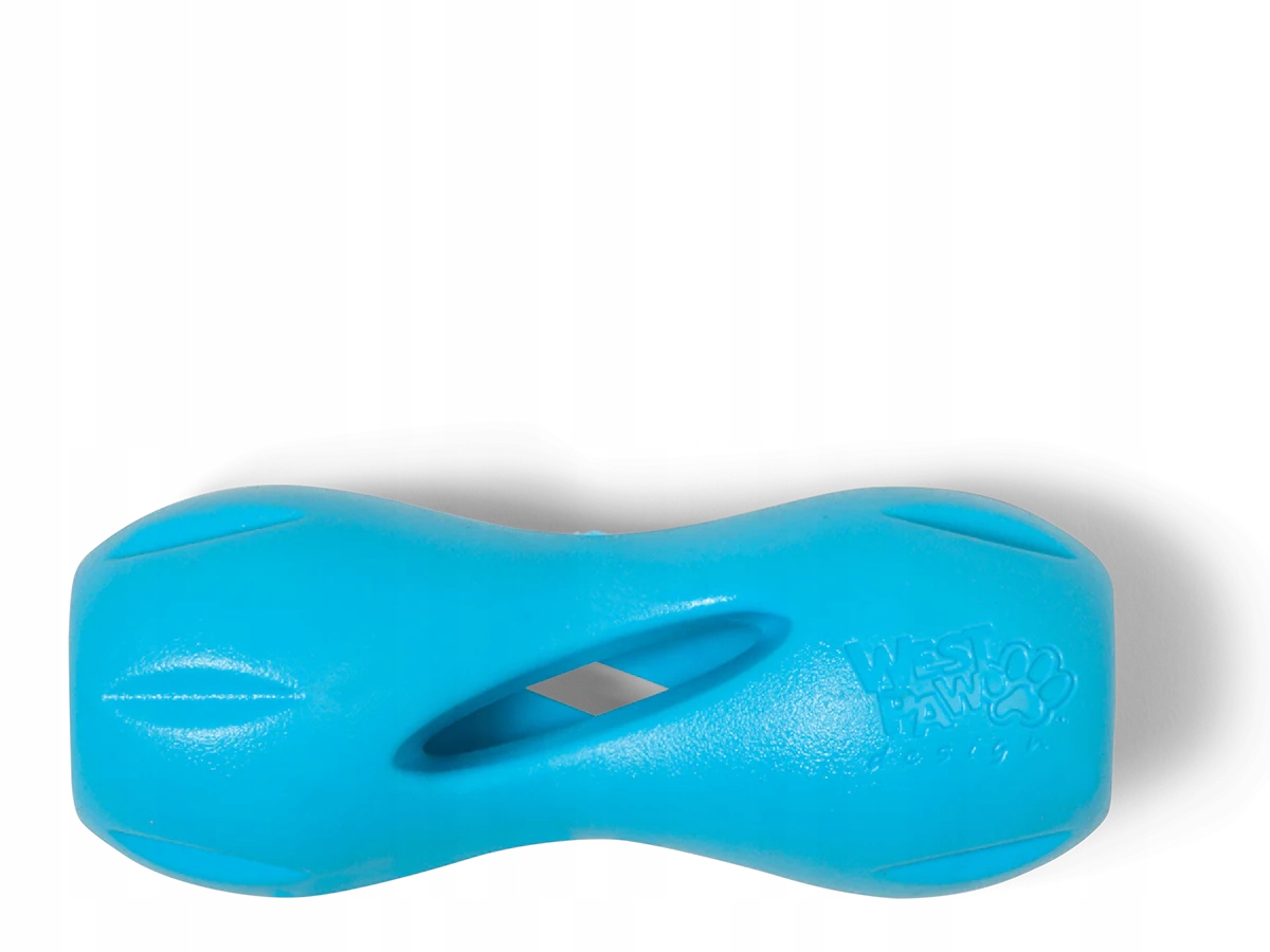 Levně Hračka pro psy West Paw Zogoflex Qwizl Dog Toys Small (s), modrá