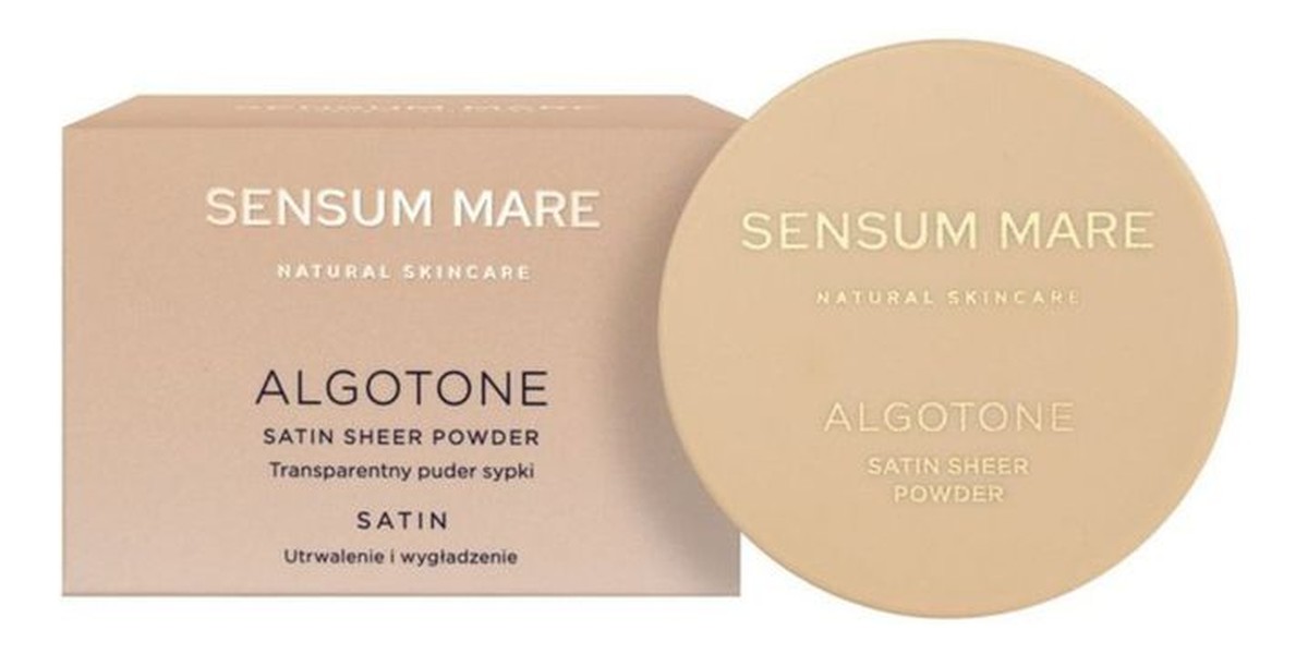 Sensum Mare Algotone Transparentní sypký pudr 10 g
