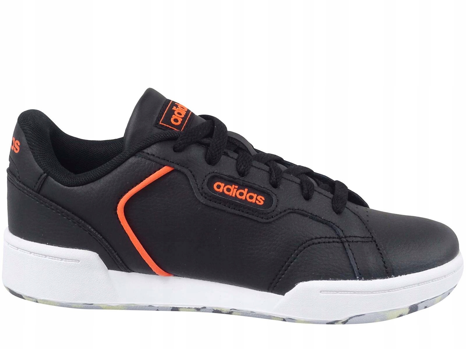 Adidas Roguera FY7184 Buty Dziecięce Trampki Tenisówki Skórzane Czarne