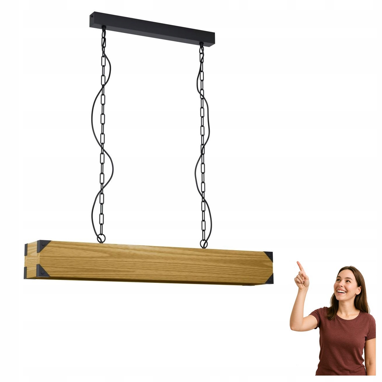 Závesná lampa Harborough 43159 Eglo