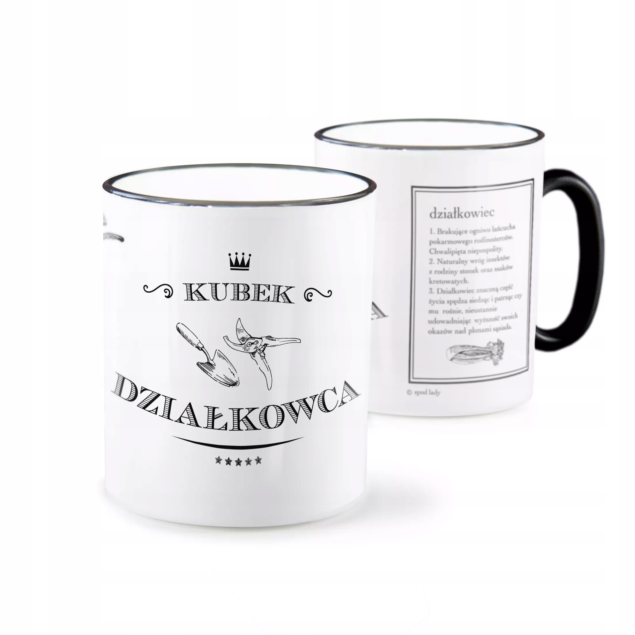 

Kubek dla działkowca, Spod Lady