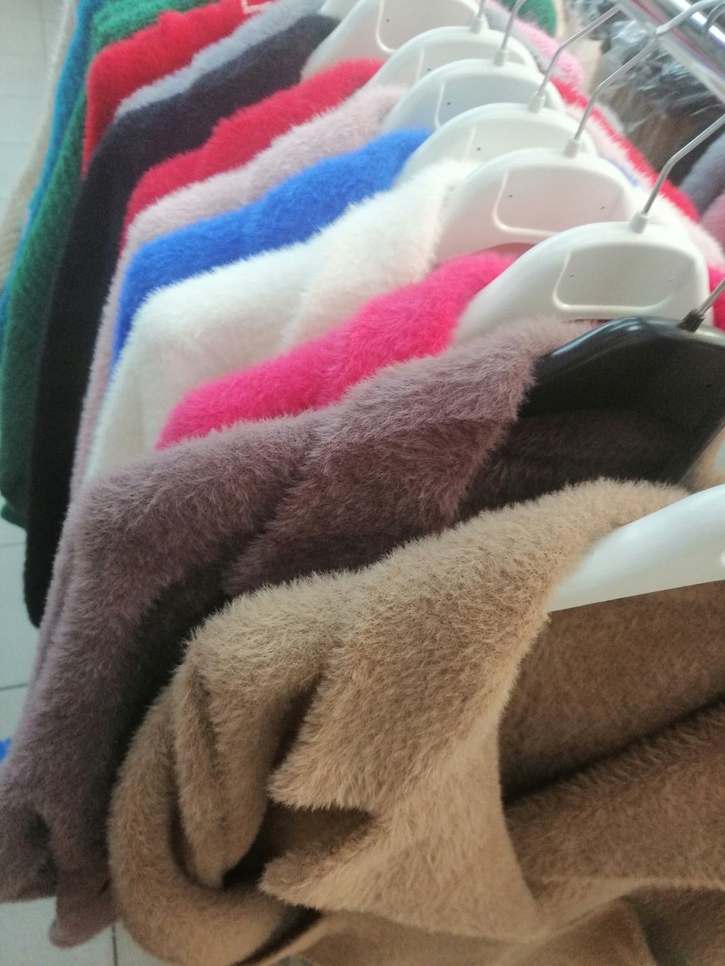 PSZCZYK KRÓTKI alpaka BIAŁY Rozmiar XL