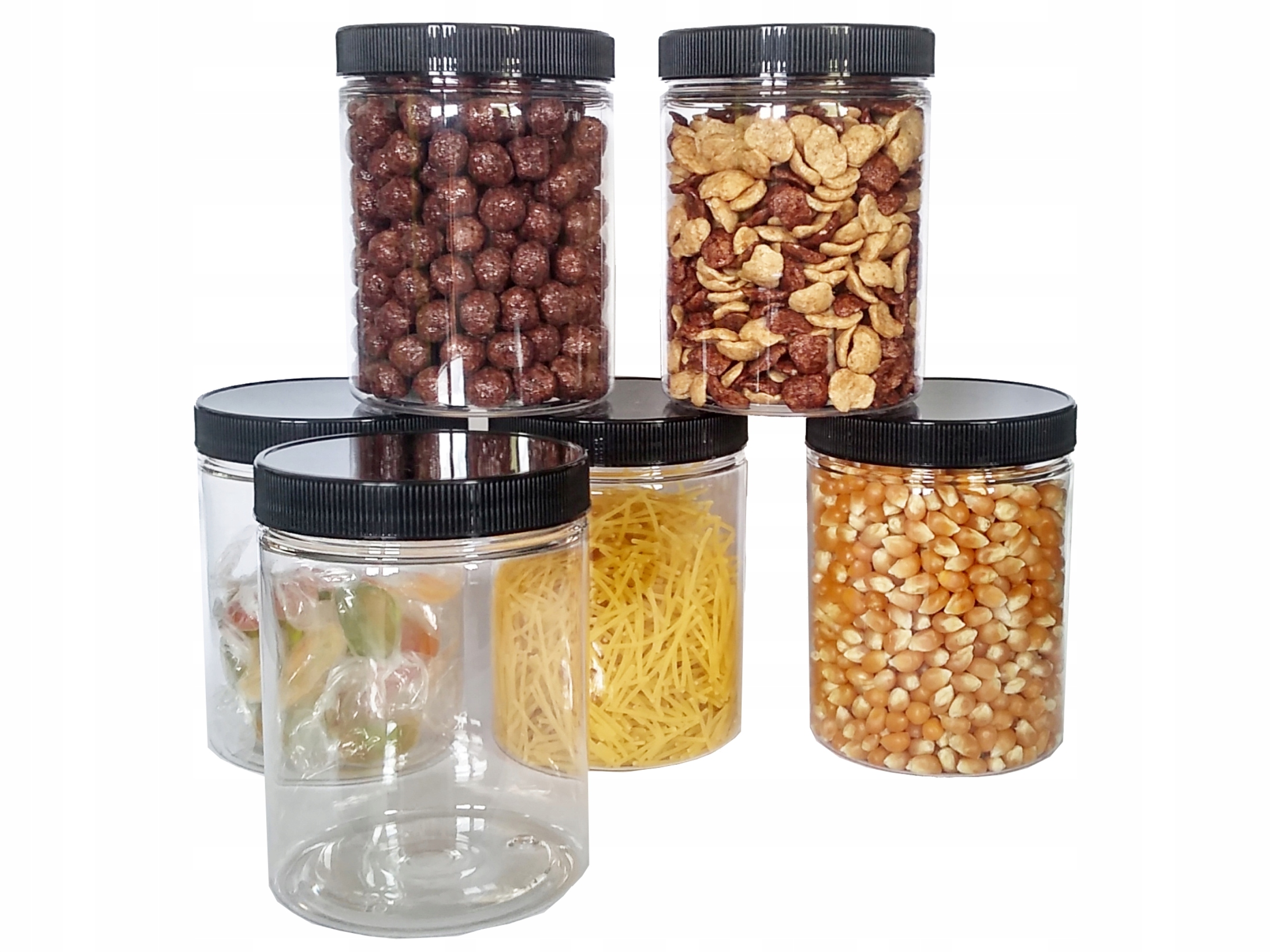 

Pojemnik słoik 300ml makaron przyprawy 300ml 6szt
