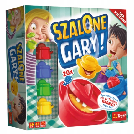 Szalone gary! Gra rodzinna. Trefl. 01767 .
