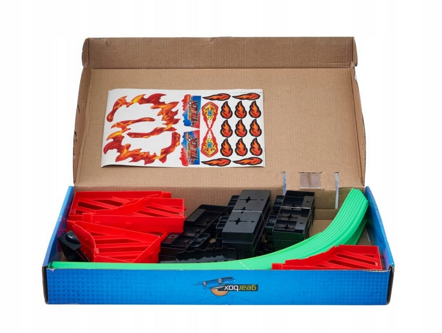 Tor samochodowy z samochodzikiem pull back EAN (GTIN) 8711252184104