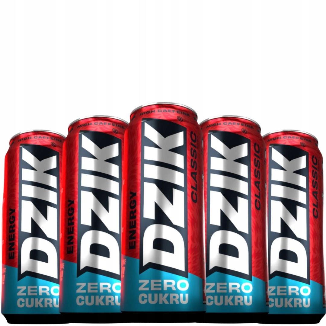 Wk Dzik Energy 500 ml Napój energetyczny Energetyk 0 kalorii 0 cukru koks