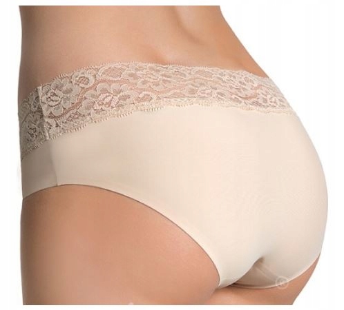 

Julimex figi bezszwowe Hipster Panty S beż