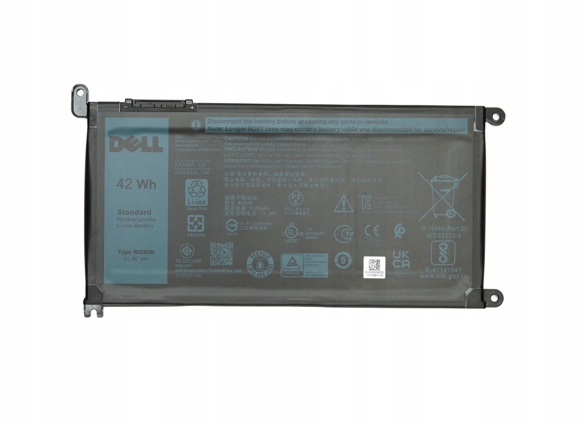 Nová Originálna Batéria Dell Inspiron 5570 P75F Type WDX0R 11.2025