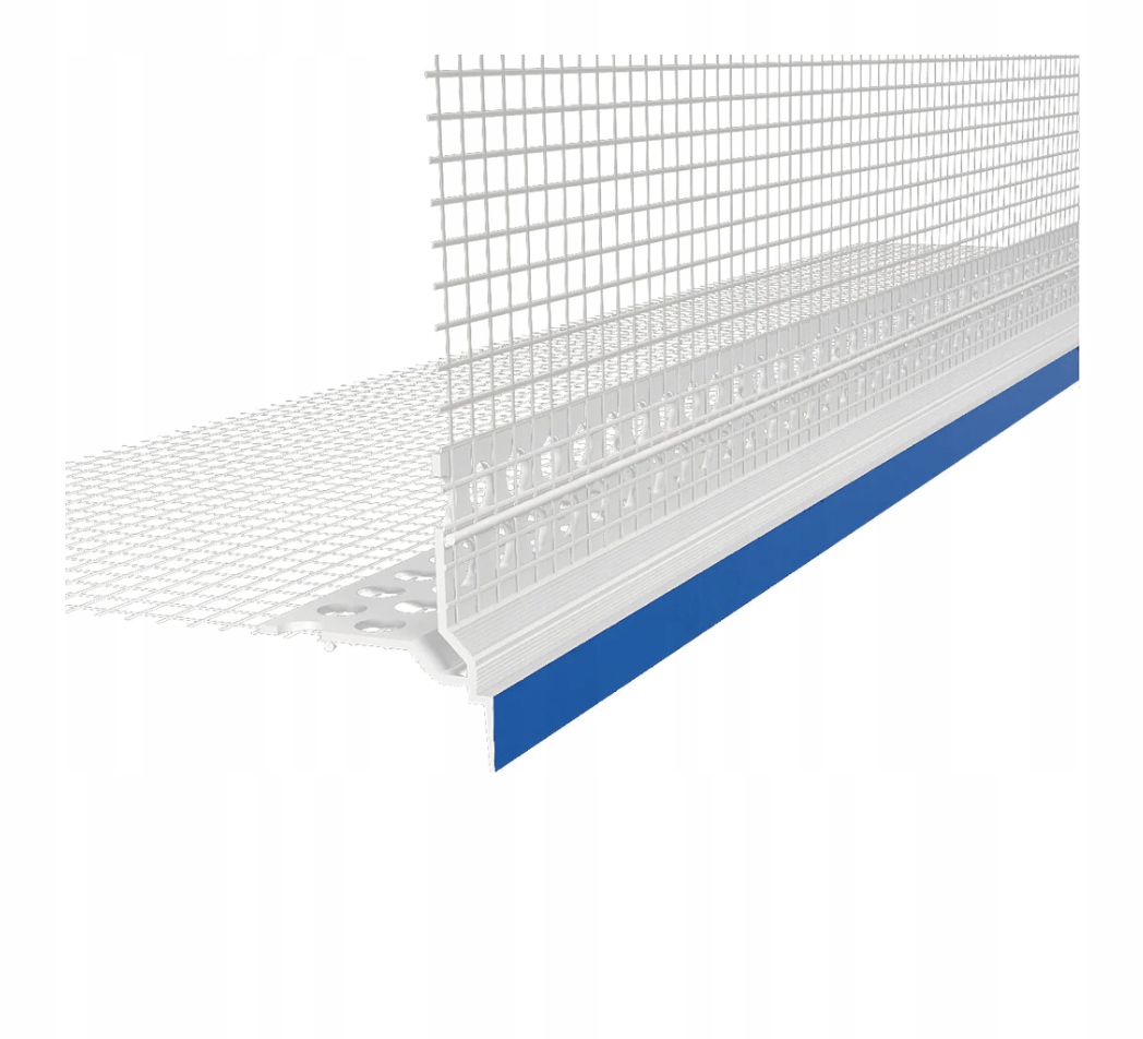 NAROŻNIK PROFIL LISTWA PCV OKAPNIKOWA KAPINOS OKAPNIK 2,5mb Z FOLIĄ