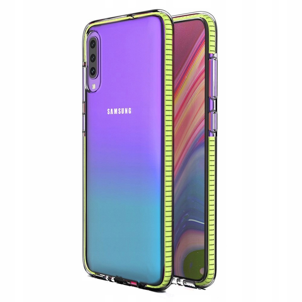 

Spring Case Etui Do Samsung Galaxy A70 żółty