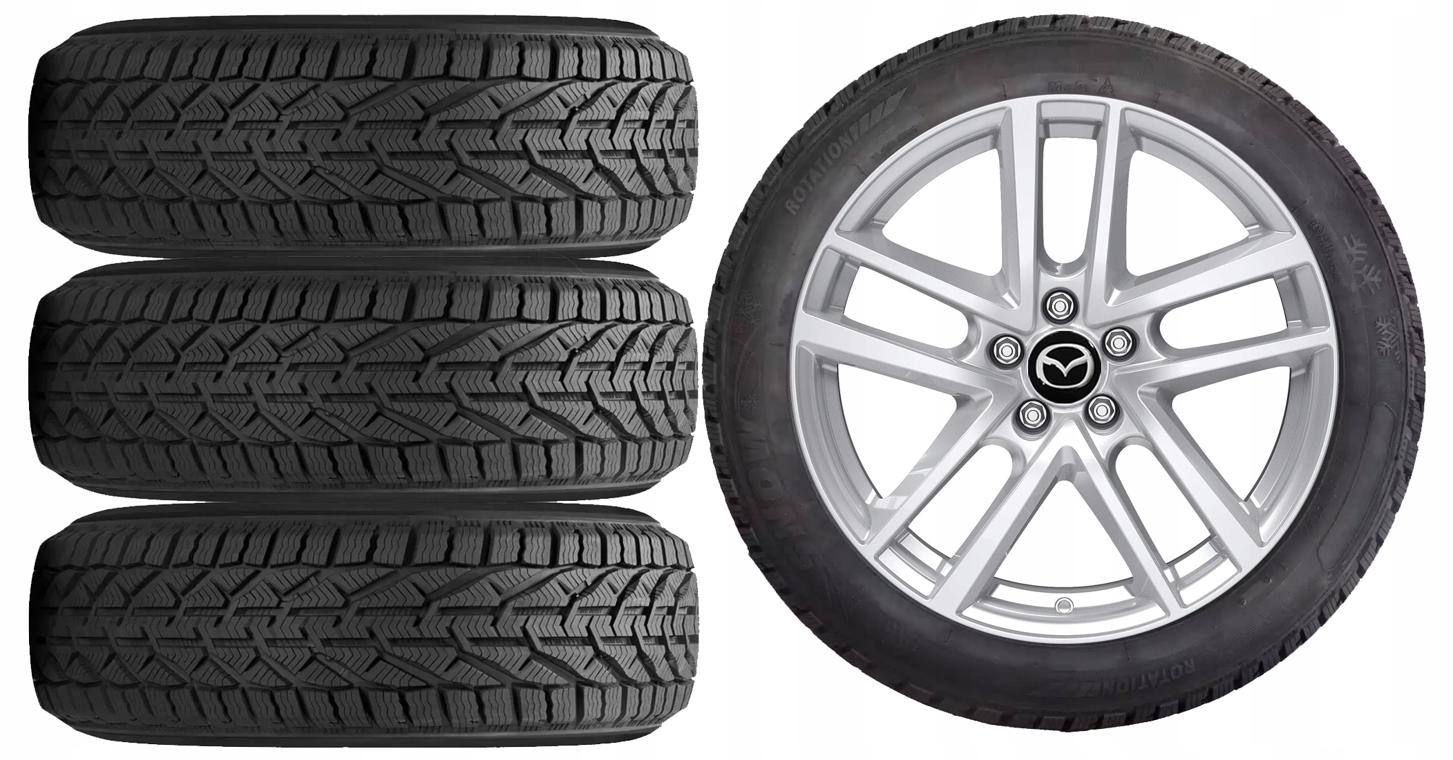 НОВІ КОЛЕСА ЗИМА Mazda CX-5 Cx5 II Riken 2255r17