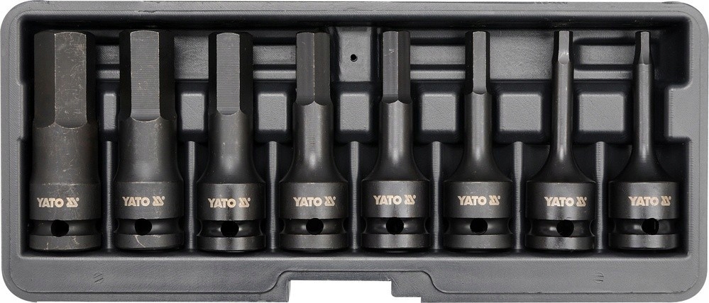 Набір ударних гайкових ключів HEX YT-1066