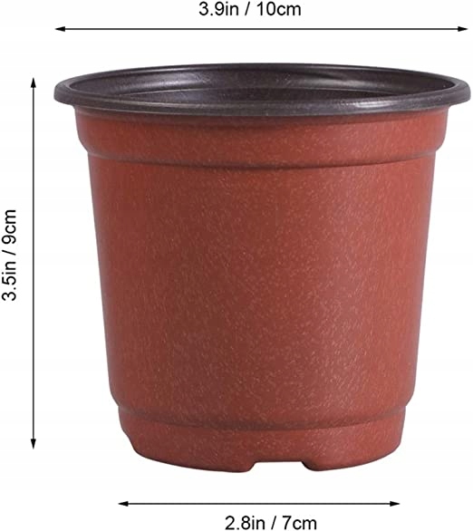 doniczki do rozsad 9 cmx10x7cm 50szt Marka bez marki