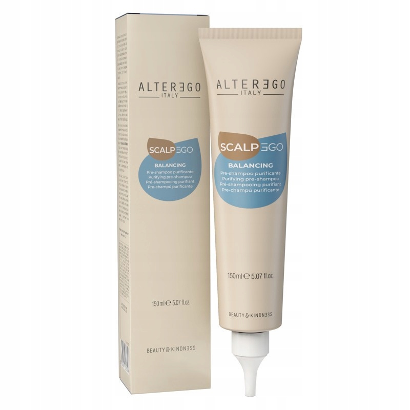 Alter Ego ScalpEgo Balancing Čisticí kúra pro pokožku hlavy 150 Ml