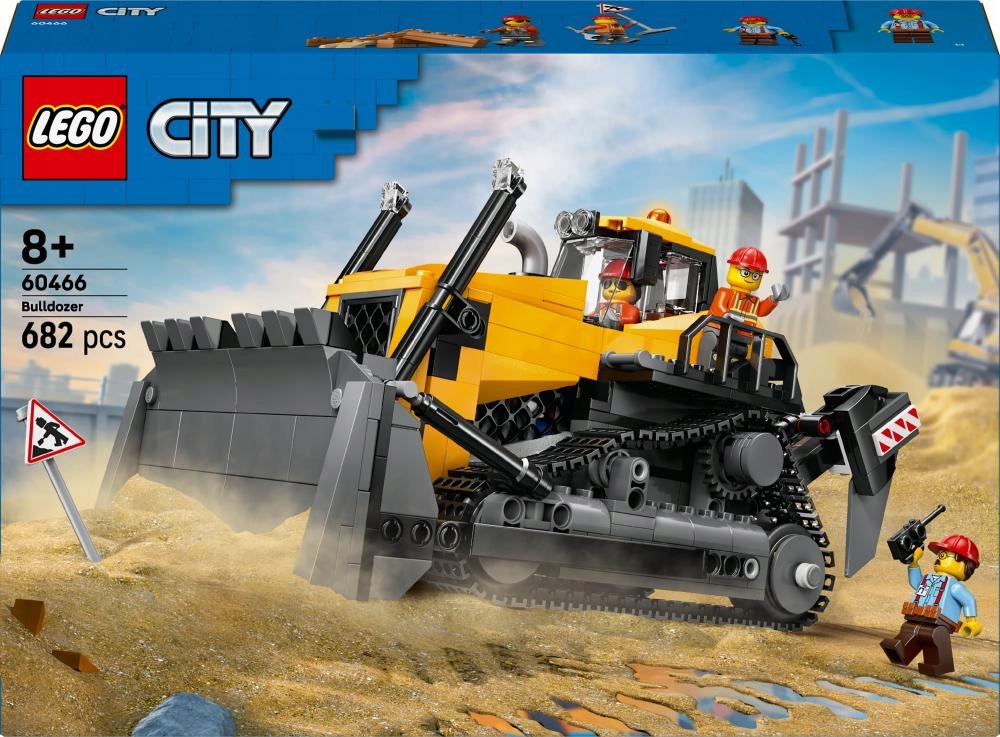 Lego City Žlutý buldozer 60466