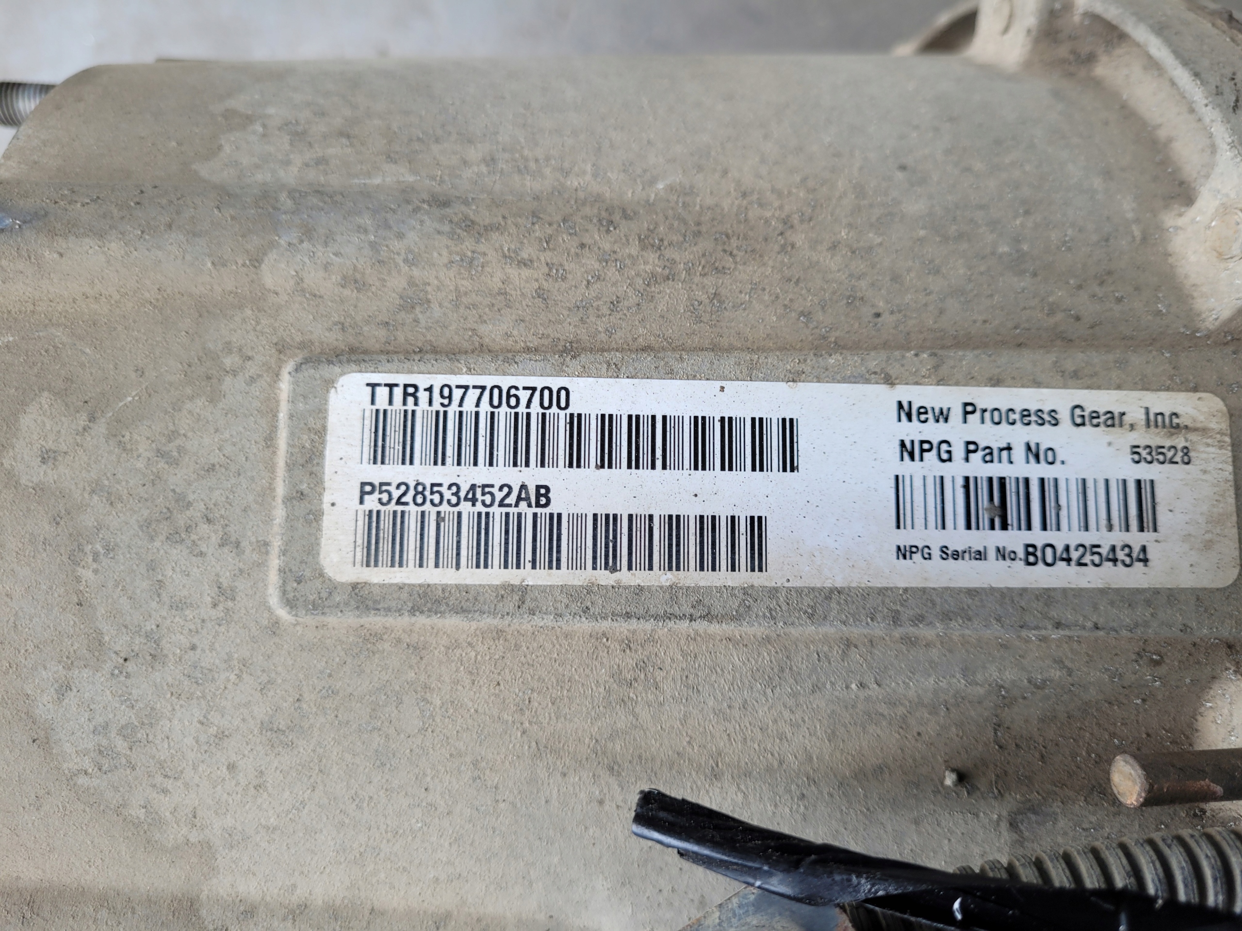 REDUKTOR cambio AUTOMAT DODGE NITRO 2.8 CRD