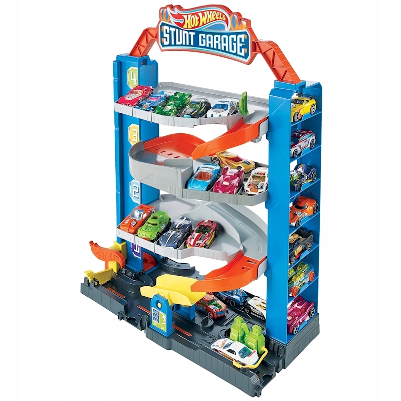 

Hot Wheels Zestaw Garaż Parking Z Windą 534