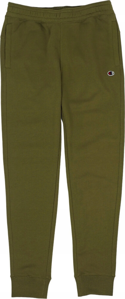 Pánské Kalhoty Champion Rib Cuff Pants Olivové 220301 GS573 velikost XL