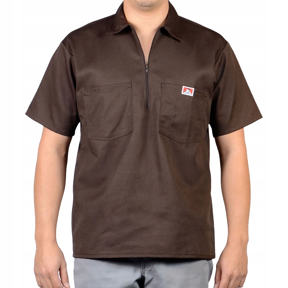 Košile Ben Davis Solid 1/2 Zip