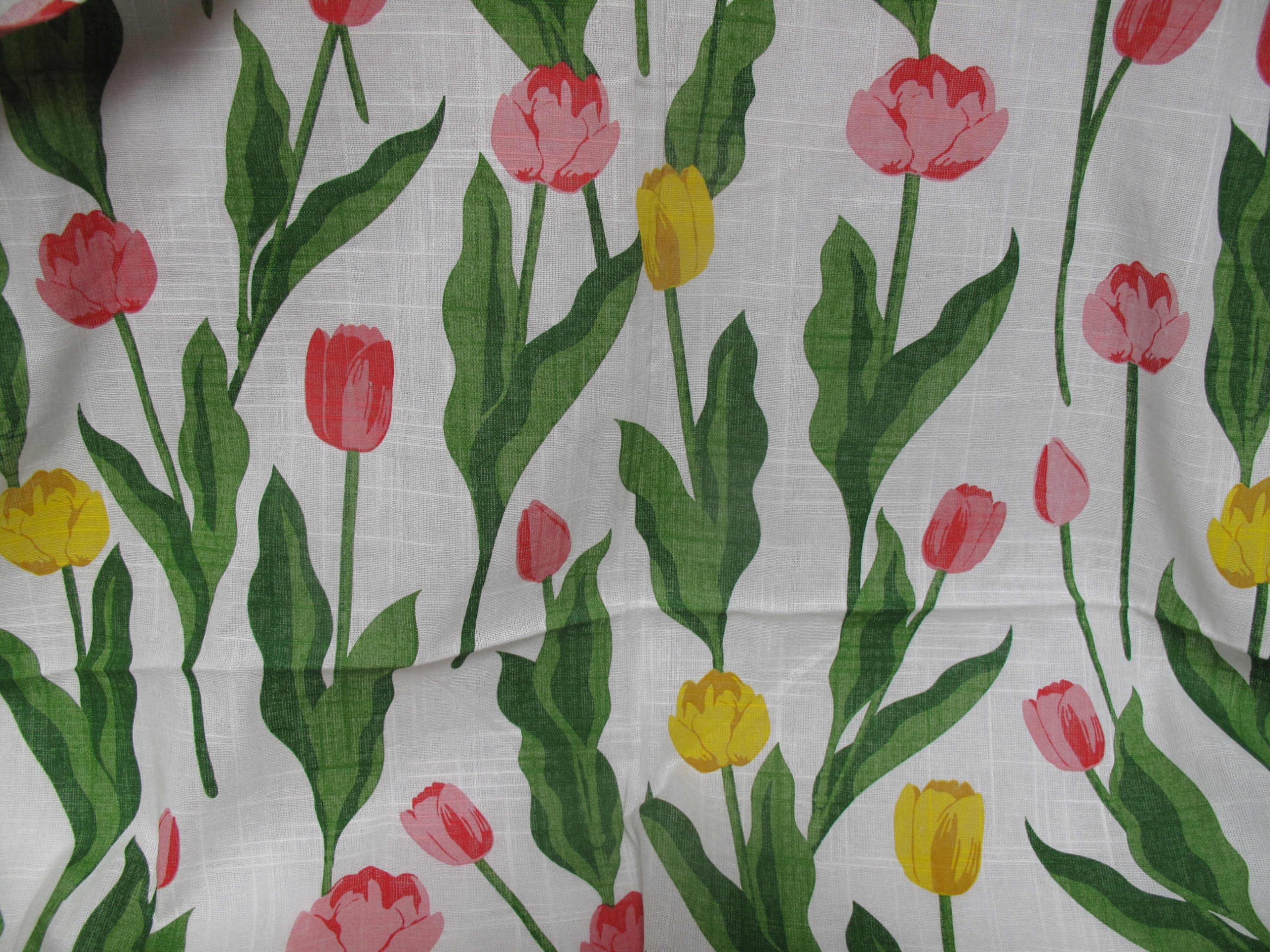 TULIPANY 2 szt BAWEŁNIANE