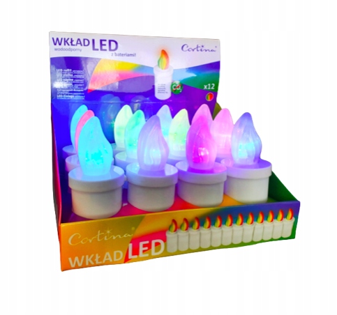 

Wkład Elektryczny Cortina Led Zmienny 90 Dni x12