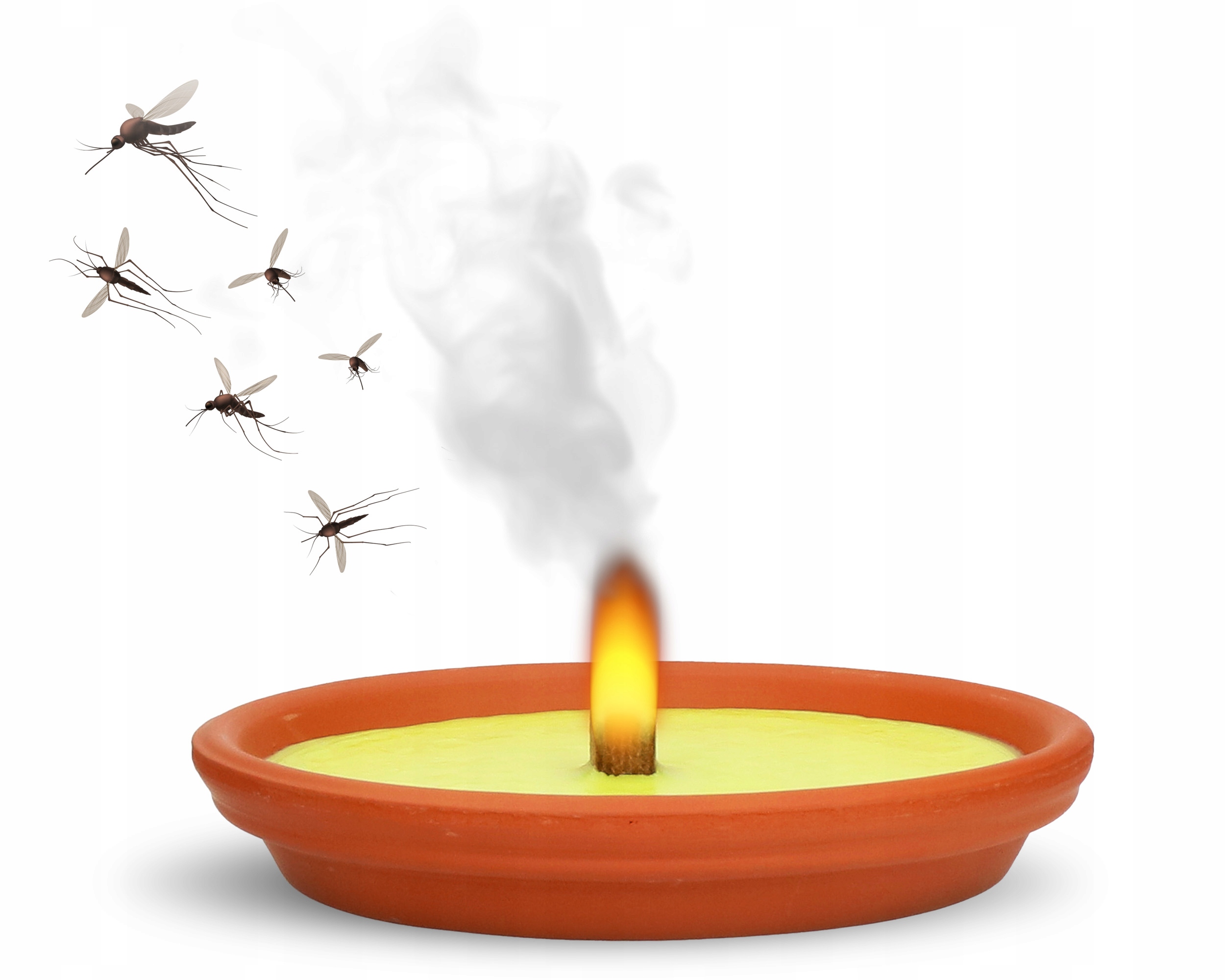 ŚWIECA ZAPACHOWA NA KOMARY MUCHY MESZKI MOLE MUSZKI ĆMY CITRONELLA NO PEST Kod producenta ŚWIECZKA ŚWIECA ODSTRASZACZ KOMARÓW MUCH (2)