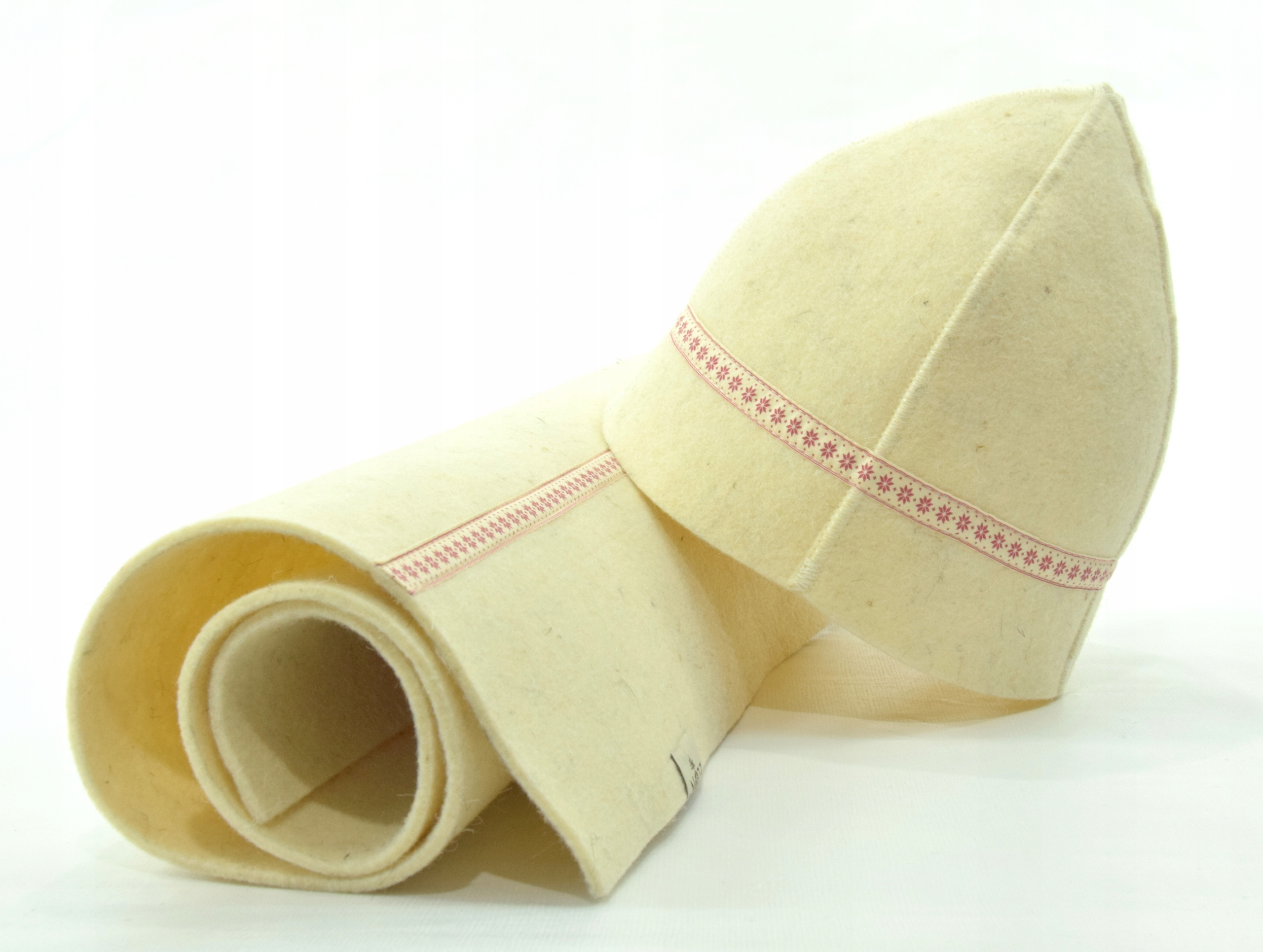 

Zestaw do sauny wełniany XL unisex