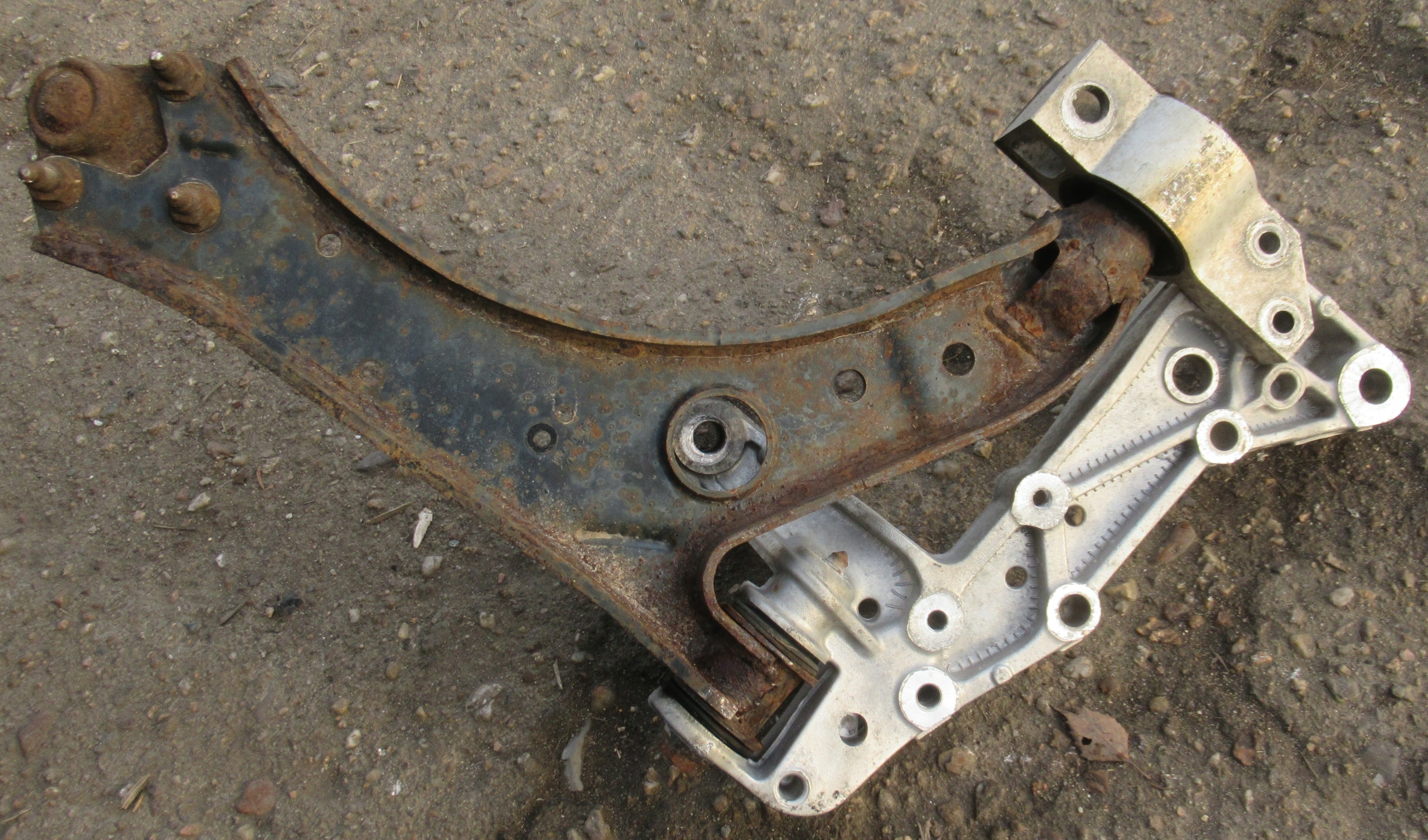 VW GOLF V 1.9 TDI console arm left 1K0199295E