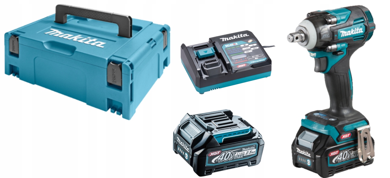 Makita TW004GD201 Úderový Klíč 1/2'' 350Nm 40V