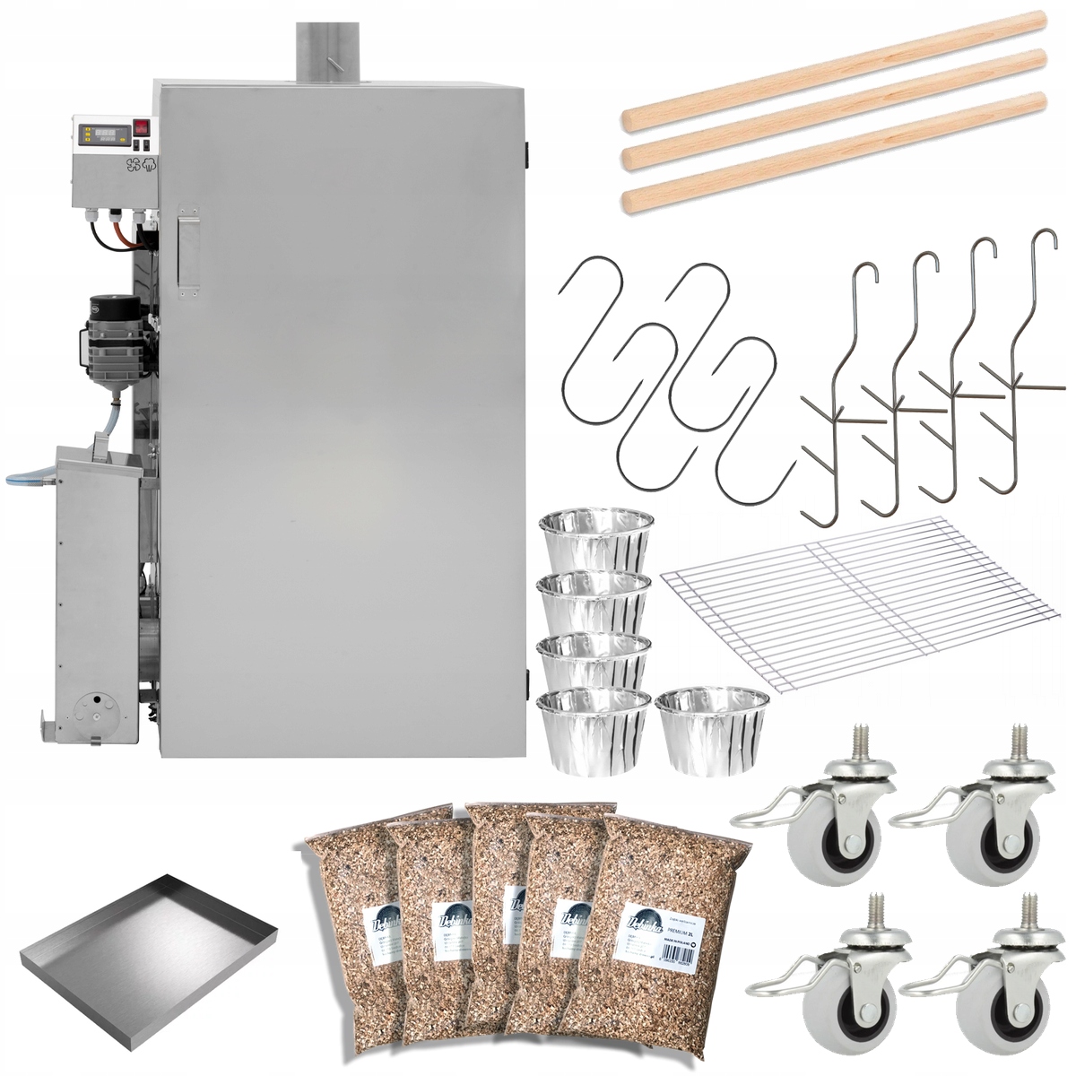 Digitální udírna Automatická Elektrická Zahradní Dębinka SO1 180L 120C