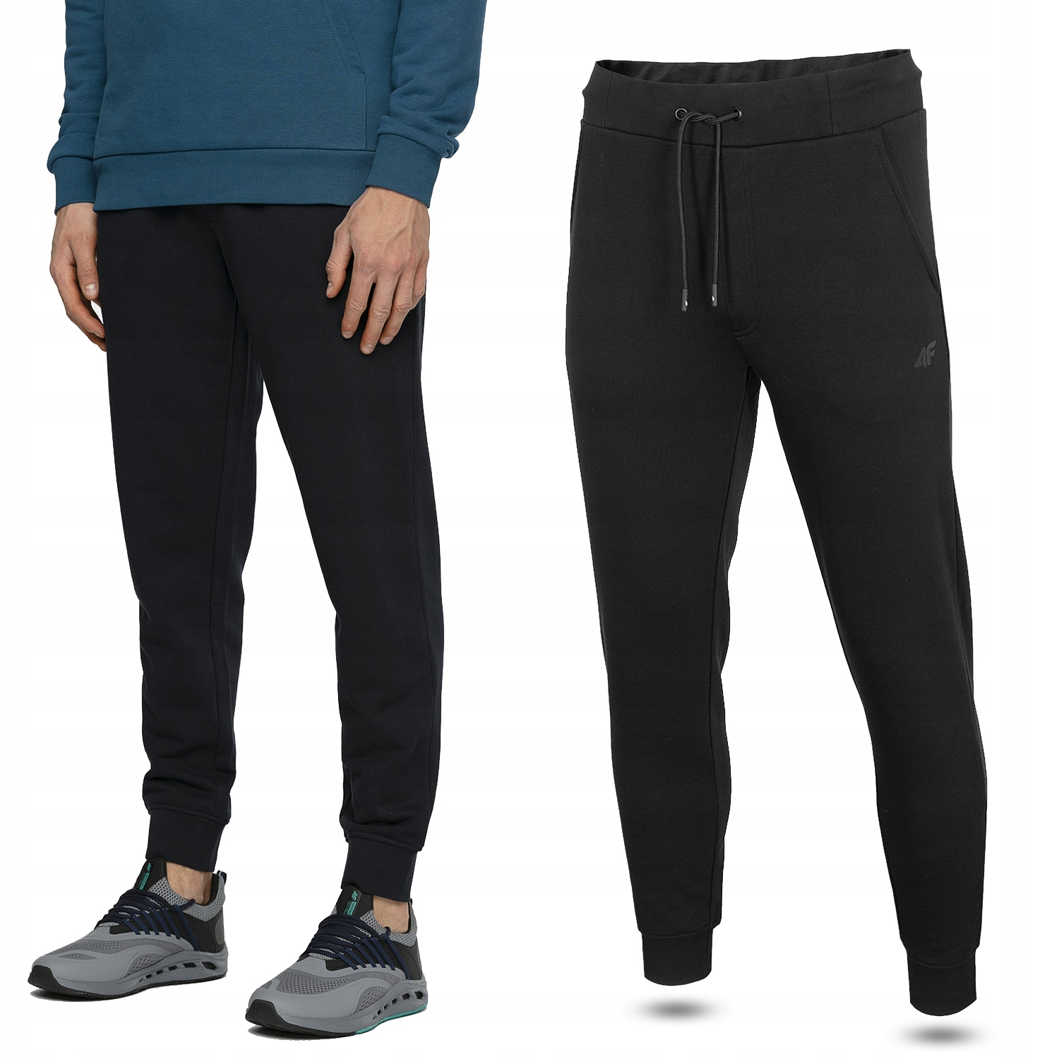 

4F Męskie Spodnie Dresowe D4-SPMD301 Dresy Joggery