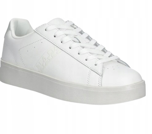 Napapijri Bílé Pánské Sportovní Boty Z Přírodní Kůže 45 T7E