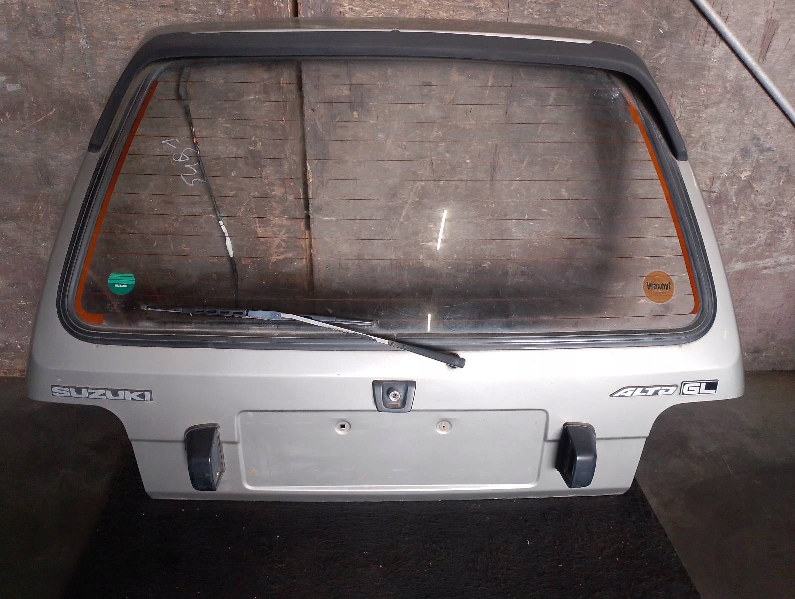 complete rear part MARUTI 800 800 49T trunk door bumper