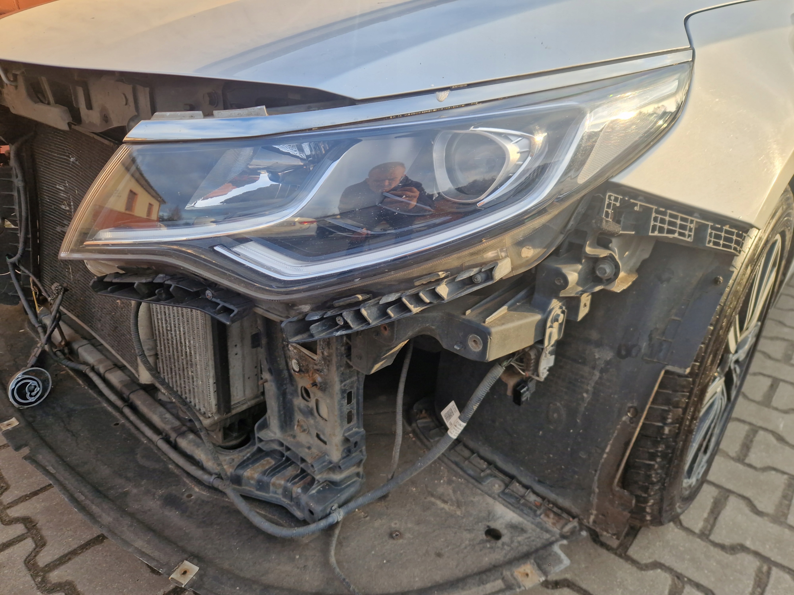 Frontscheinwerfer Kia Optima JF Facelift LED Links Scheinwerfer Headlight - Thumbnail 1