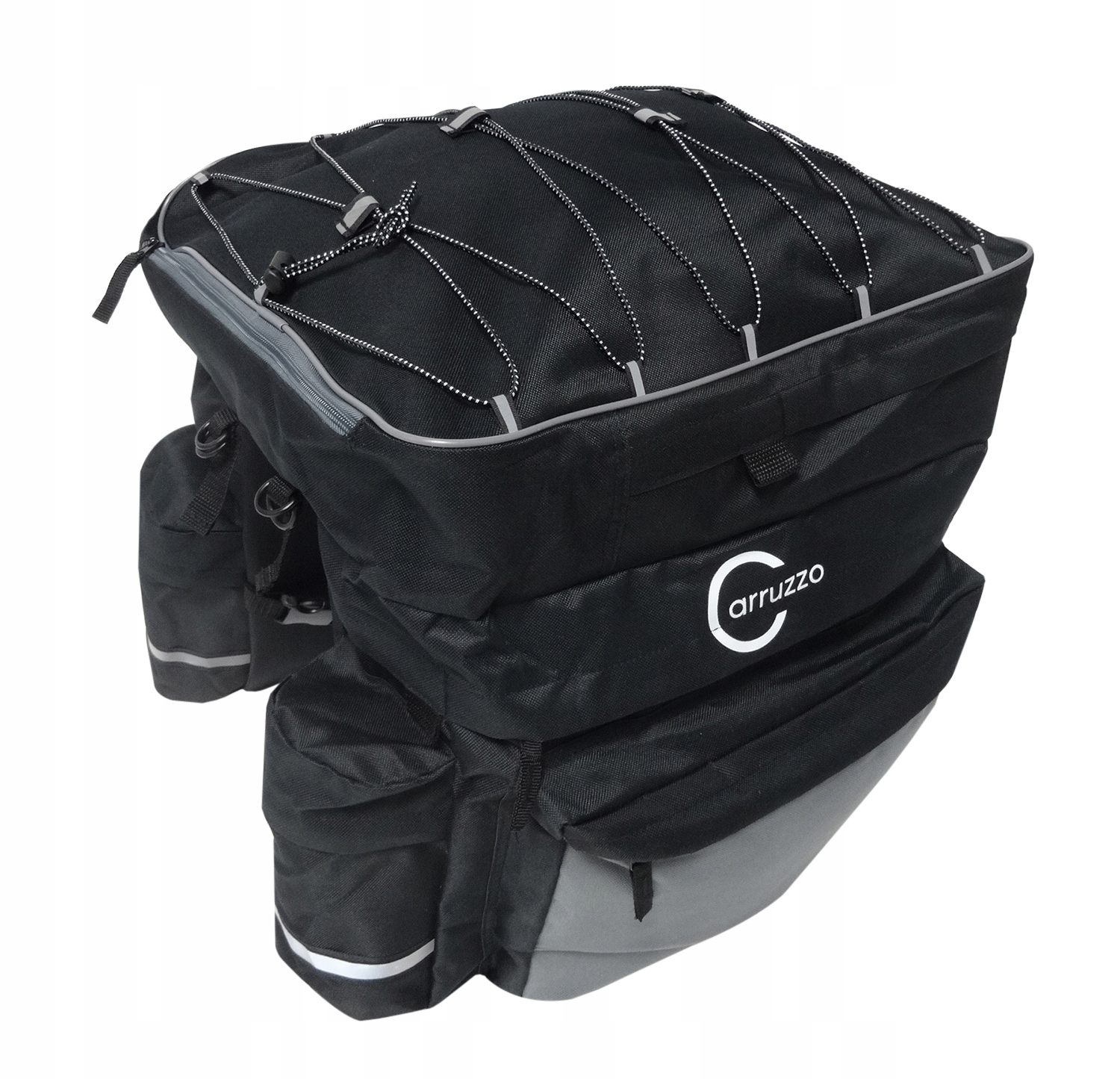 TORBA ROWEROWA SAKWA BARDZO POJEMNA na Rower Bagażnik + POKROWIEC Model TORBA ROWEROWA