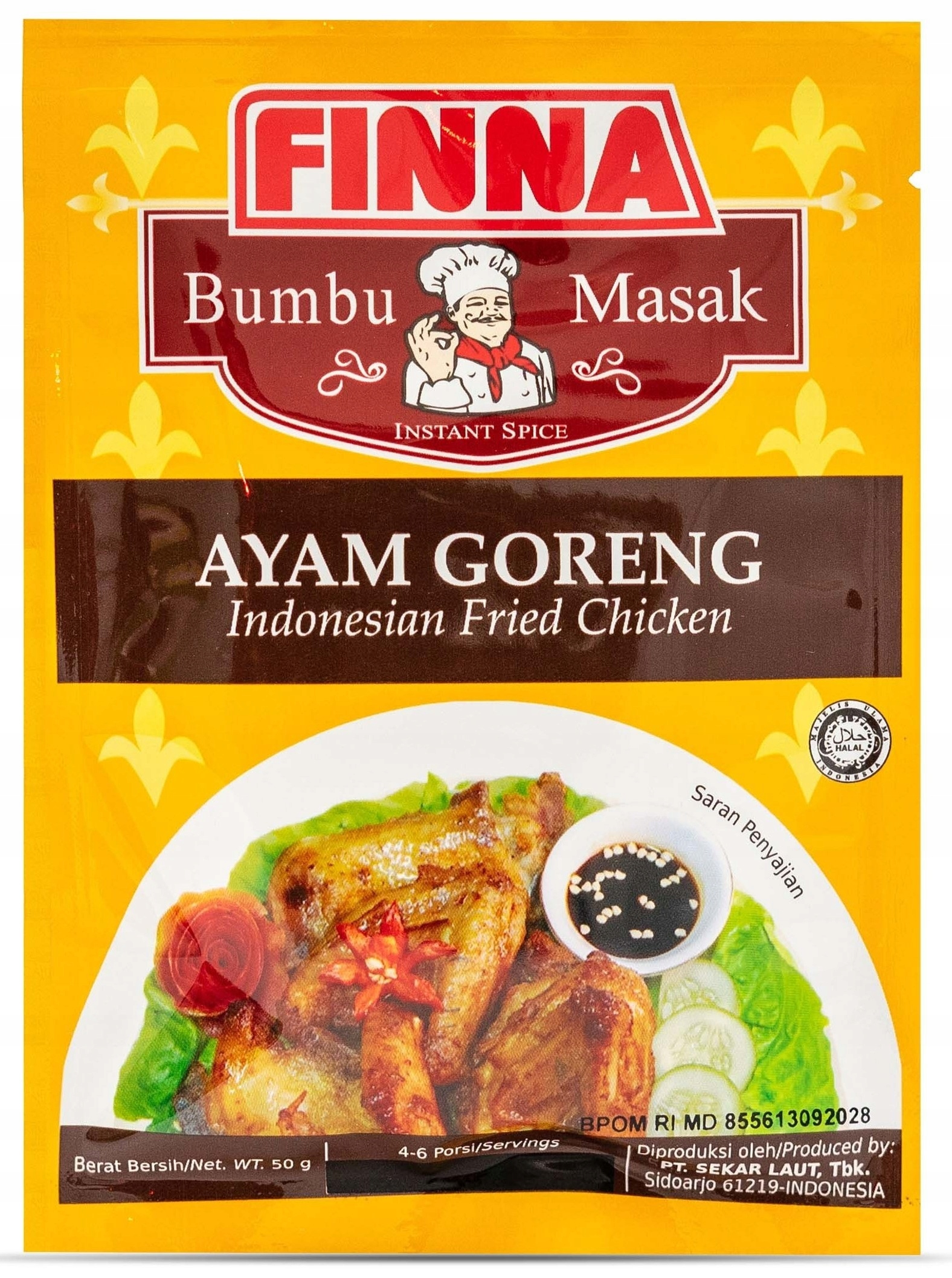 

Finna Bumbu Masak Ayam Goreng Spice 50G