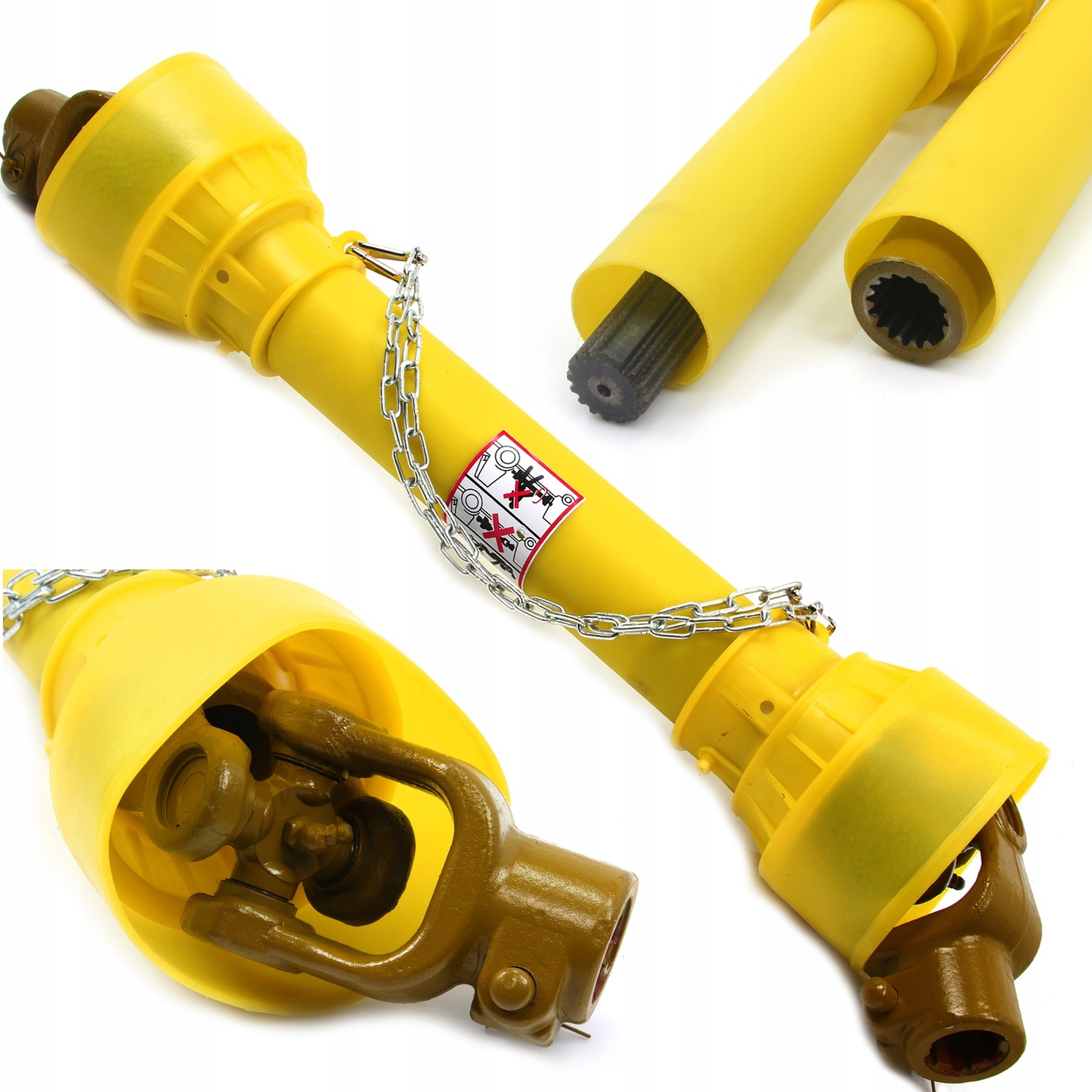 WAŁEK PRZEKAŹNIKA MOCY FREZOWANY DO CIĄGNIKA 75cm