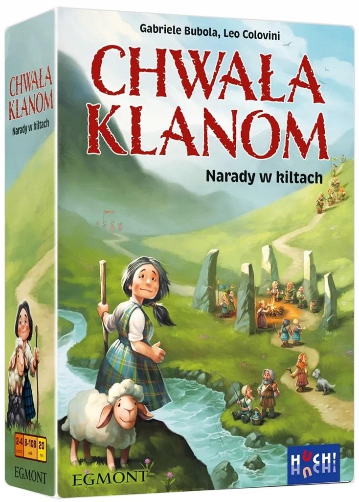 Komoditní desková hra Rodinná hra pro 9letého chlapce Chvála klanům. Porady Set