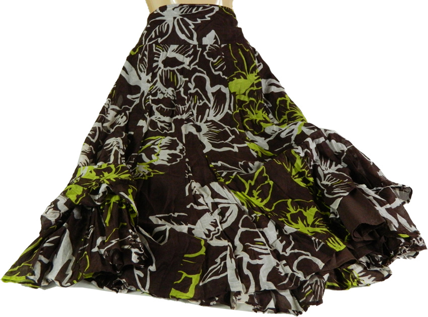 PIĘKNA SPÓDNICA Z JEDWABIEM 40