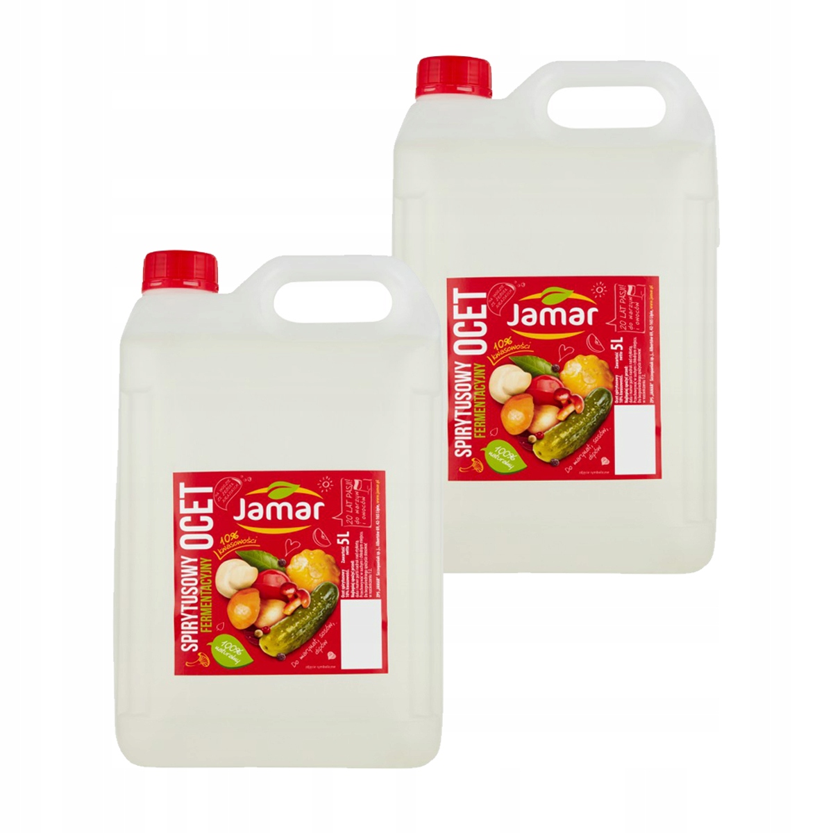 Levně Jamar Fermentační lihový ocet 10% 5 l, 2 ks