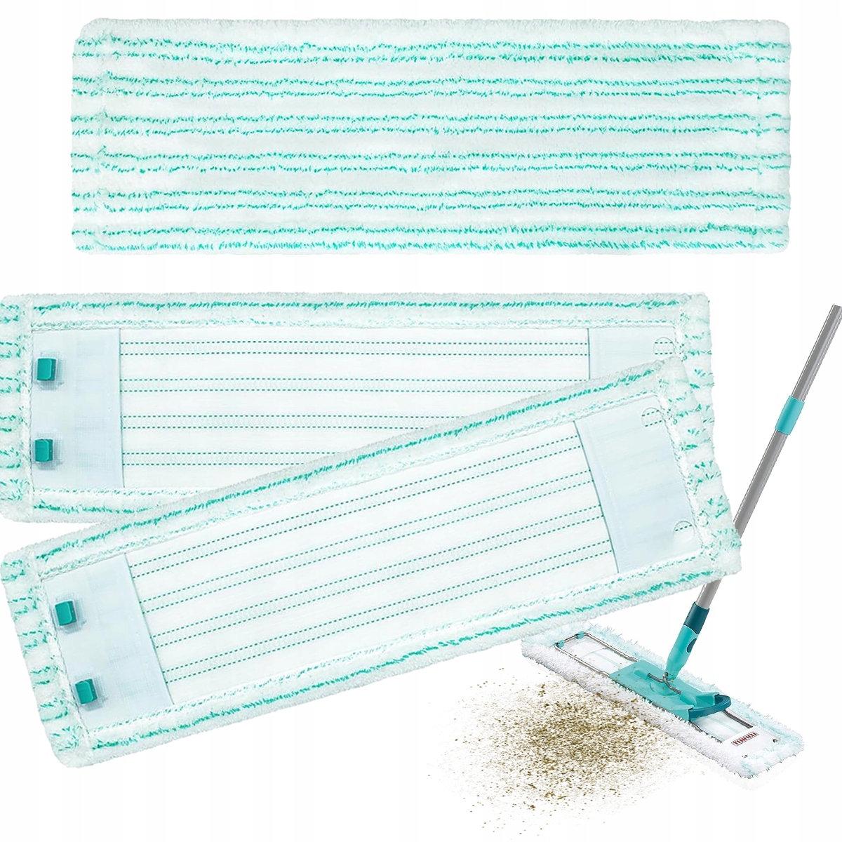 Vyměnitelná Koncovka Pro Mop Leifheit Profi XL Micro Duo 3 kusy