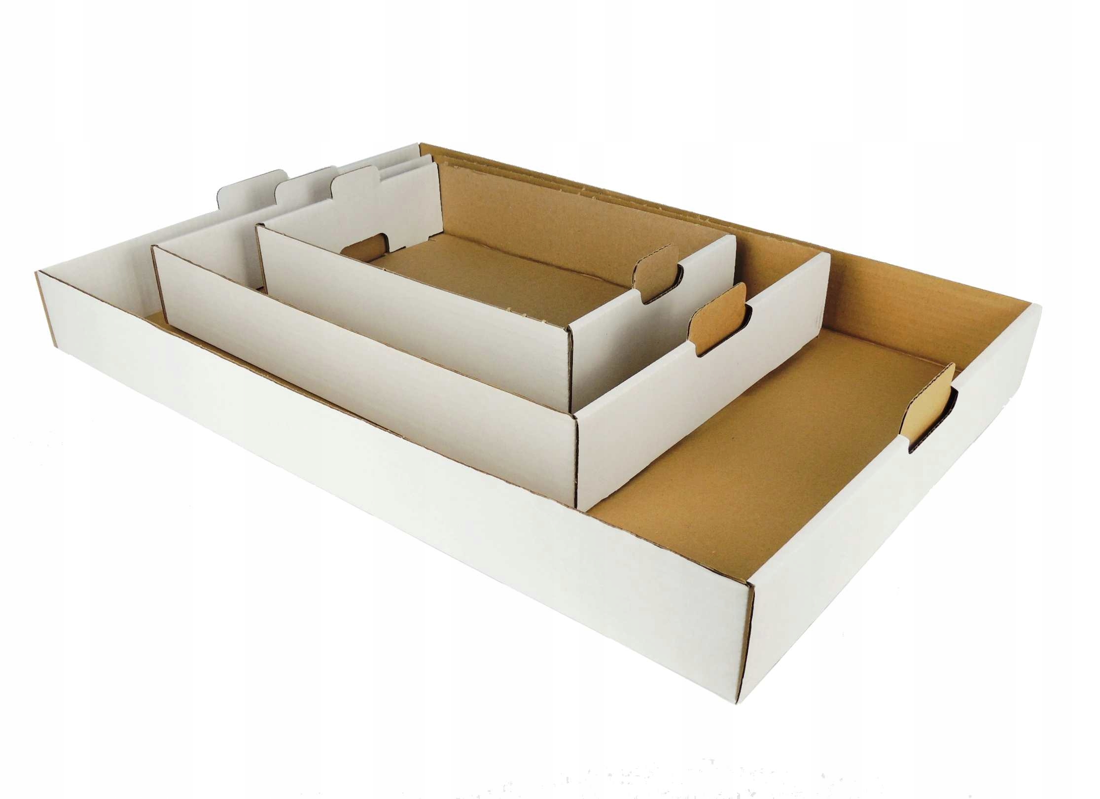 Karton Tacka Tekturowa 20x30x7 50sz PĄCZKI CIASTKA Marka inna