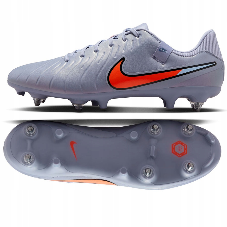 Nike Tiempo Legend 10 Academy Sg-pro Ac (42,5) Boty Šrouby Unisex Šedá