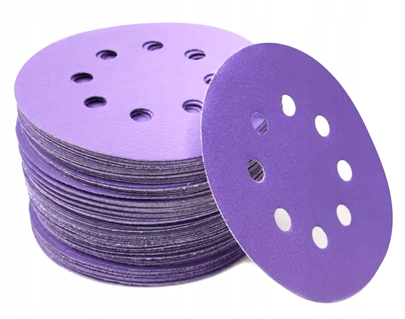 Krążek Ścierny Ceramiczny Na Rzep Do Metalu Stali Twardego Drewna 150 mm