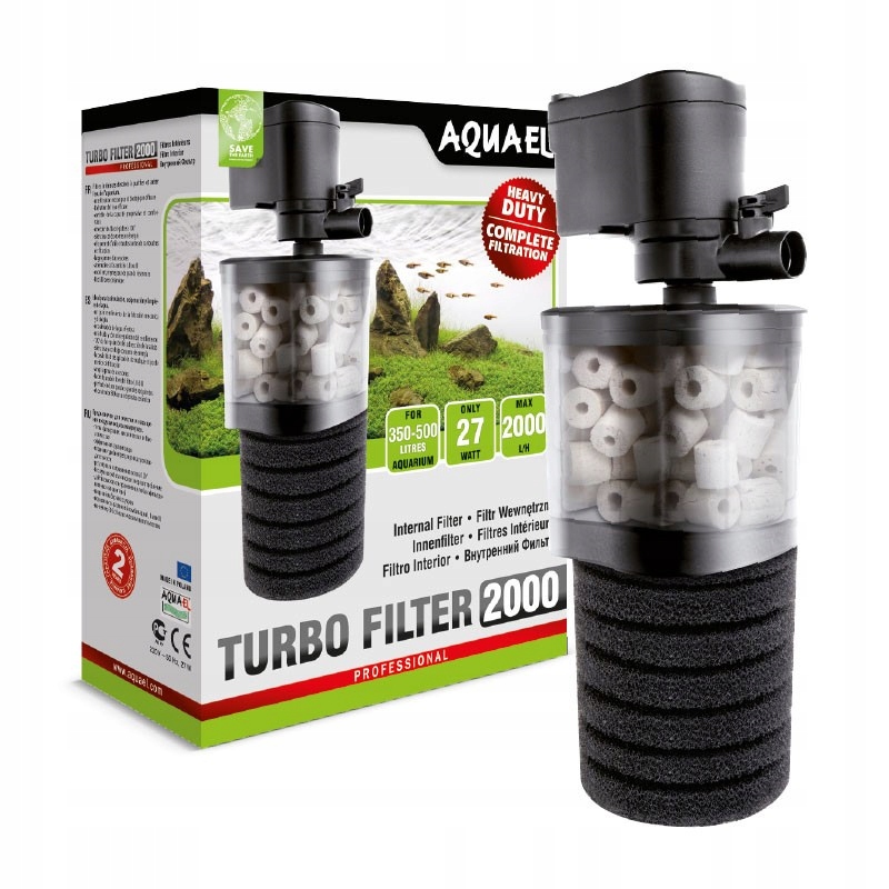 

Aquael Turbo Filter 500 Filtr Do Akwarium 150L