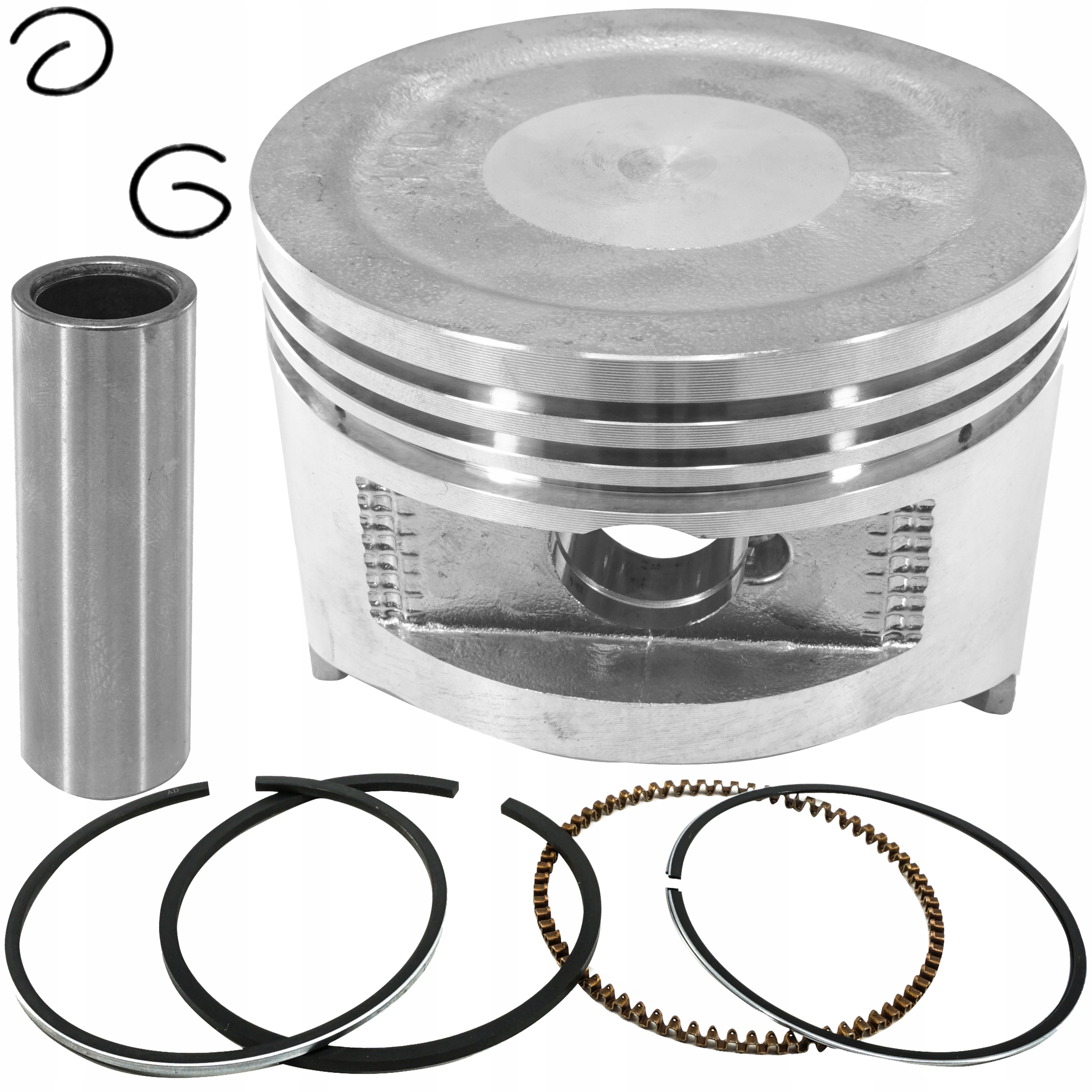 KOMPLET TŁOK PIERŚCIENIE SILNIKA SPALINOWEGO 15 HP