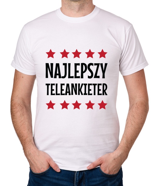 

koszulka Najlepszy Teleankieter prezent