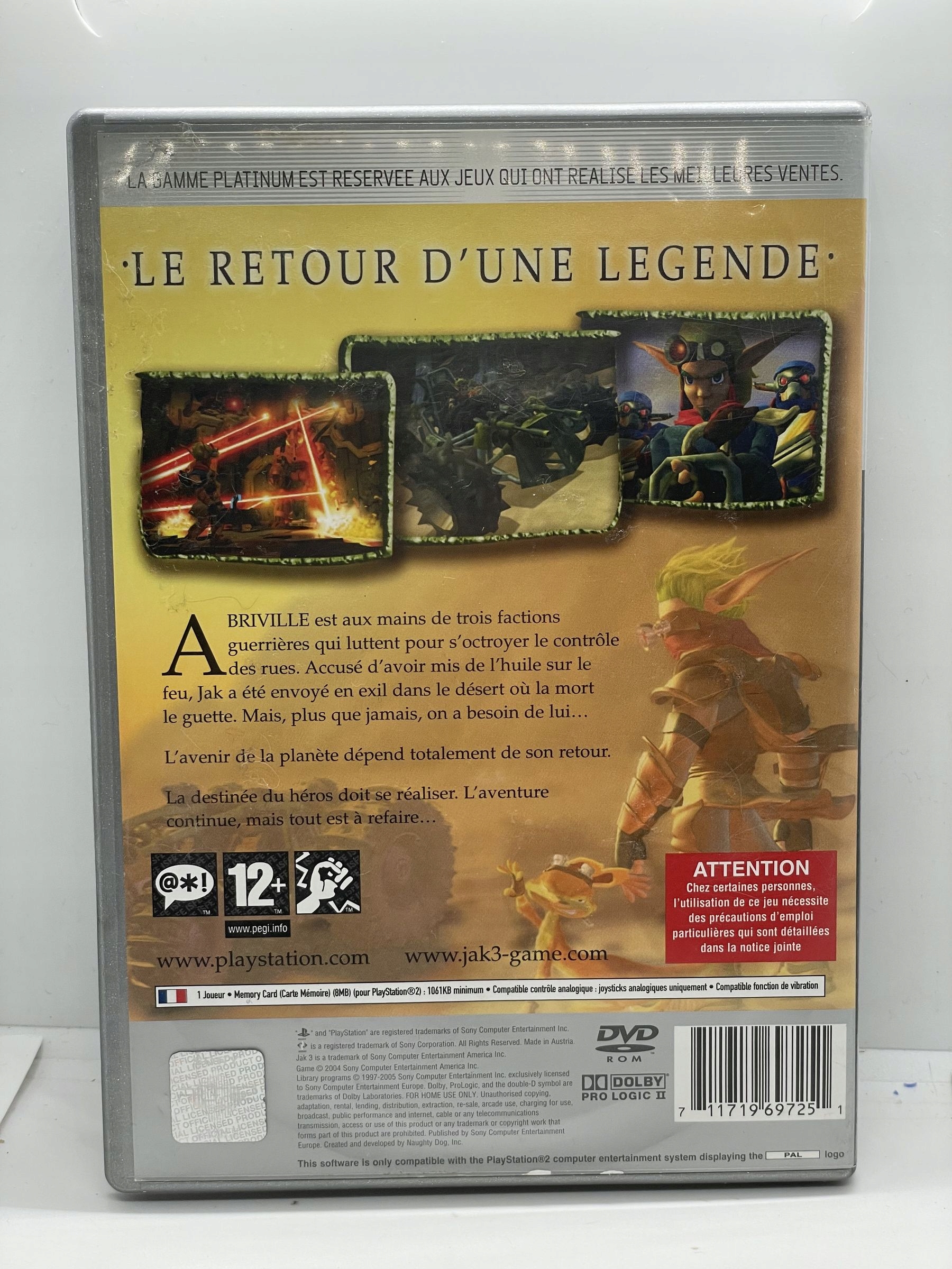 Gra Jak 3 PS2 Tematyka przygodowe