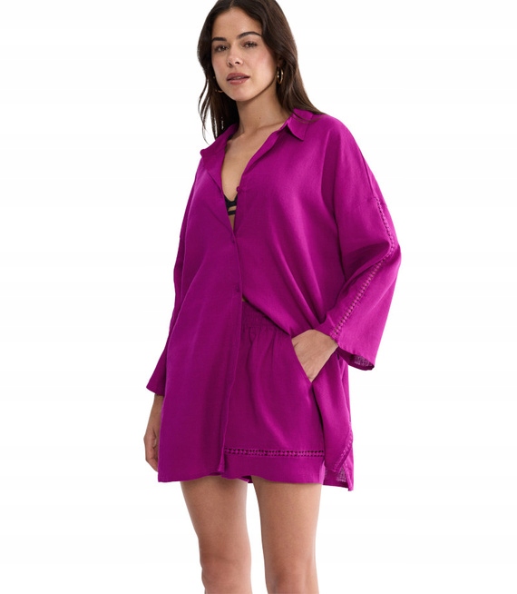 Dámská lněná košile Triumph Summer Wear Boyfriend Shirt 01 42